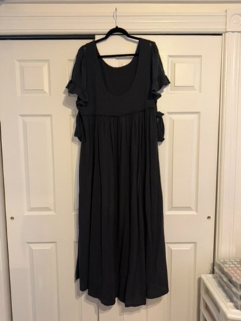 Free People - La Vie Maxi Dress - Black - Medium